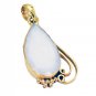Riyogems Agate 18k Y Gold Plate Tigger Pendant L 1.5in Gppage-0006