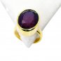 Riyo Indi Ruby 18ct Ygold Plate Toe Ring Jewelry Sz 5 Gpriru5-34001