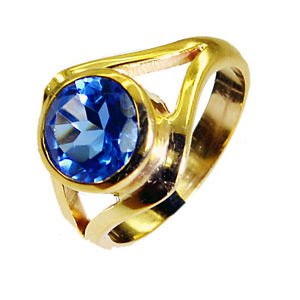 Riyo Tanzanite Cz Gold Plated India Mothers Ring Sz 6 Gprtacz6-108022