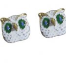 Riyo Plain Alloy plain Earring statuesque handmade contemporary jewelry FAE-0066