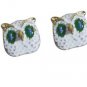 Riyo Plain Alloy plain Earring statuesque handmade contemporary jewelry FAE-0066