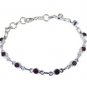 Riyo Red 925 sterling silver Garnet Bracelet enticing handmade jewelry online SB