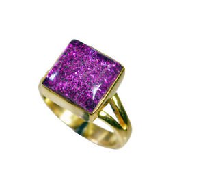 Riyo Sunstone 18c Ygold Plating Claddagh Ring Sz 5 Gprsun5-78018