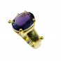 Riyo Cz Gold Plated Jewellery Signet Ring Jewelry Sz 7 Gprmucz7-116058