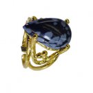Riyo Jasper 18k Gold Plated Nice Ring Sz 6.5 Gprjas6.5-40009