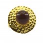 Riyo Jasper 18kt Gold Plated Gunmetal Ring Gprjas80-40016