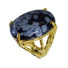 Riyo Jasper 18kt Gold Platings  Ring Sz 5.5 Gprjas5.5-40008