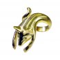 Riyo Gemstone 18kt Gold Plated Mouse Ring Gprmouse65-240004