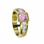 Riyo Cz Gold Plate Thumb Ring Sz 7 Gprmucz7-116061