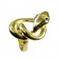 Riyo Gemstone 18kt Gold Plated Snake Ring Gprsna60-290013