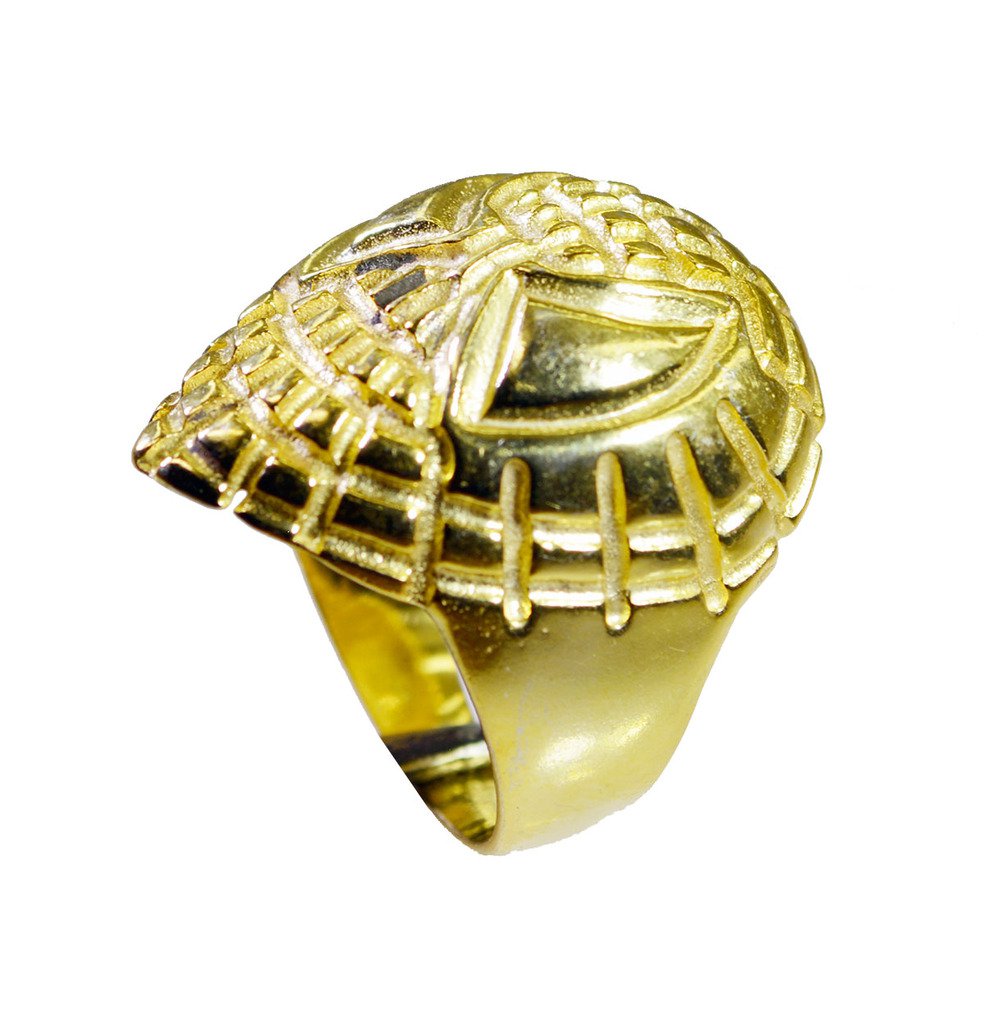 Riyo A Plain  18kt Gold Plated Spider Ring Gprspi70-300002