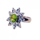 Riyo   Gemstone Alloy Silver Hassle Free Ring Aspr90-0062