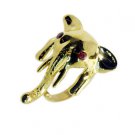 Garnet Gold Plate Manufacturer Class Ring