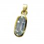 Riyogems Green Amethyst Fine Gold Plated Bow Pendants L 1.2in Gppgam-28002