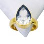 Riyo Green Amethyst Gold Plated India Purity Ring Jewelry Sz 7 Gprgam7-28037
