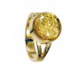 Sunstone 18kt Y.G. Plated Purity Ring Jewelry