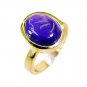 Riyo Amethyst 18-Kt Gold Plated Sports Ring Sz 5.5 Gprame5.5-2002