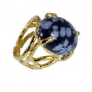 Riyo Jasper Cheap Gold Plated Claddagh Ring Sz 6.5 Gprjas6.5-40011