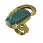 Riyo A Green Onyx 18kt Gold Plated Hand Carved Ring Gprgon70-30083