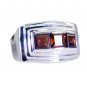 Riyo Garnet Jewelry Silver Wholesale Silver Ring Sz 7.5 Srgar7.5-26235