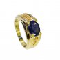 Riyo Cz Gold Plated India Sports Ring Sz 7 Gprmucz7-116060