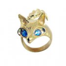 Riyo Blue Topaz Cz 18-Kt Gold Plating Cameo Ring Sz 7.5 Gprbtcz7.5-92088