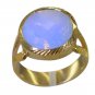 Riyo Purple Gold Plated Fire Opal CZ Ring ravishing handmade jewelry from around