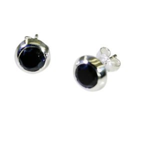 Riyo Red Garnet 925 Solid Sterling Silver  Getting Earring L 0.3in Segar-26153