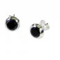 Riyo Red Garnet 925 Solid Sterling Silver Getting Earring L 0.3in Segar-26153