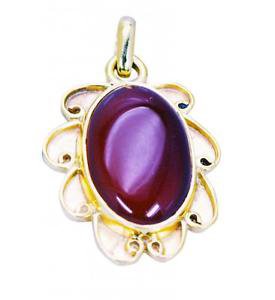 Riyogems Red Onyx 18 Ct Ygold Plated Skull Pendants L 1.5in Gppron-66029