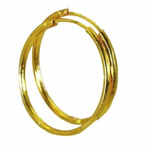 Riyo Multi Alloy Plain Earring shapely gemstone jewelry handmade AECLIP-0020