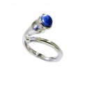 Riyo Lapis Lazuli Silver Butterfly Jewellery Signet Ring Jewelry Sz 7 Srlla7-440
