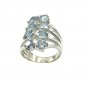 Riyo A Blue Topaz 925 Solid Sterling Silver High Class Ring Srbto80-10109