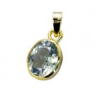 Riyogems Green Amethyst Wholesale Braided Pendant L 1.2in Gppgam-28003