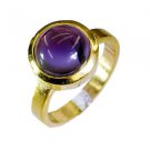 Riyo Amethyst 18k Y Gold Plate Toe Ring Jewelry Sz 5.5 Gprame5.5-2012