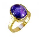 Riyo Amethyst 18.Kt Gold Platings Sovereign Ring Sz 5.5 Gprame5.5-2001