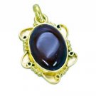 Riyogems Red Onyx 18c Ygold Plating Star Of David Pendant L 1.5in Gppron-66042