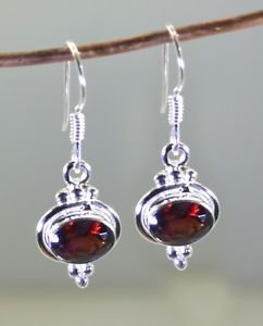 top-notch Silver Fashion For Her Jewellery Gemstone Earring SETEMP-111