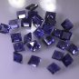 iolite loose Stone 1 Pieces 3 x 3 mm Princess Blue faceted Gemstone