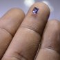 iolite loose Stone 1 Pieces 3 x 3 mm Princess Blue faceted Gemstone