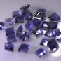 iolite loose Stone 1 Pieces 3 x 3 mm Princess Blue faceted Gemstone