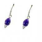 Riyo Amethyst Old Silver Jewellery India L 1in Seame-2091