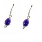 Riyo Amethyst Old Silver Jewellery India L 1in Seame-2091