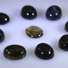 Tourmaline loose Stone 1 Pieces 8 x 10 mm Oval Multi cabochon Gemstone