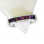 Riyo Garnet Fashion Silver Jewelry Wholesale Silver Band Ring Sz 8 Srgar8-26185