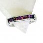 Riyo Garnet Fashion Silver Jewelry Wholesale Silver Band Ring Sz 8 Srgar8-26185
