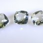 Green amethyst loose Stone 1 Pieces 9 x 9 mm Princess Green faceted Gemstone