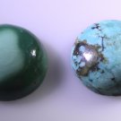 Turquoise loose Stone 1 Pieces 16 x 16 mm Round multi cabochon Gemstone