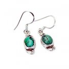 Riyo Turquoise Silver Boutique Jewellery Mother Earring L 1in Setur-82020