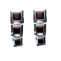 Riyo Garnet Silver Jewelry Wholesaler Exclusive Earring L 1in Segar-26051